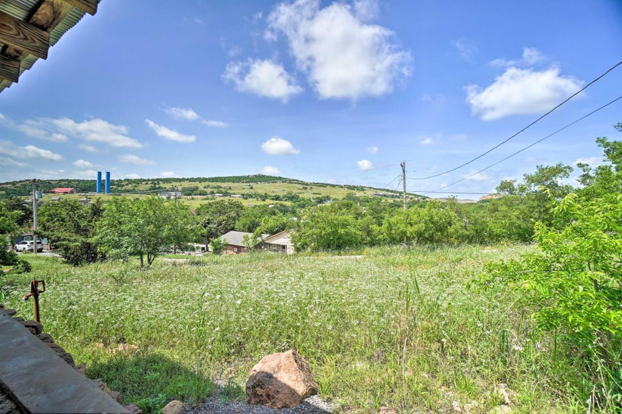 Enchanting Hilltop Cottage In Medicine Park! ภายนอก รูปภาพ